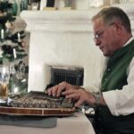 Weihnachtsfeier Zither Musik Solist